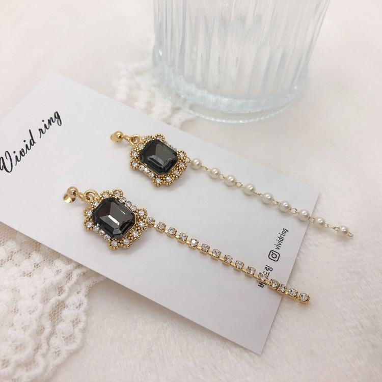 Petit Quartz Gemstones Antique Earrings Lovely Cod