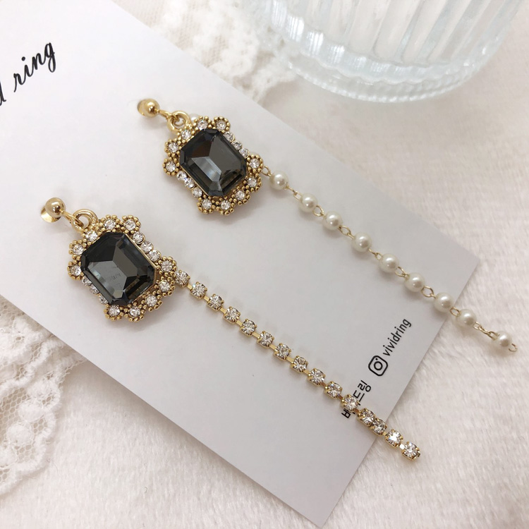 Petit Quartz Gemstones Antique Earrings Lovely Cod