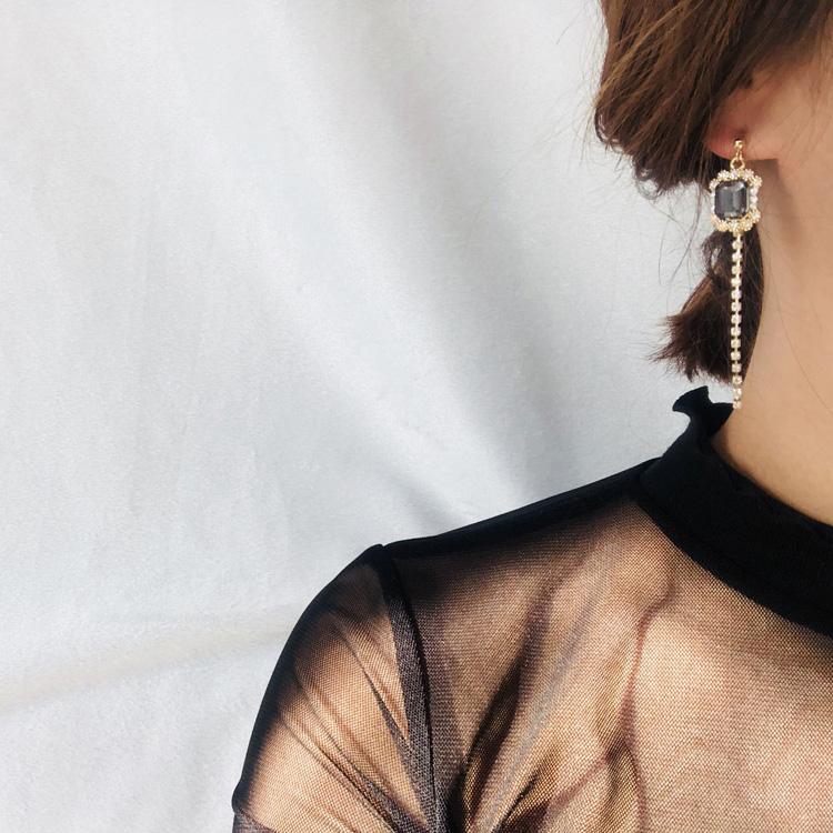 Petit Quartz Gemstones Antique Earrings Lovely Cod