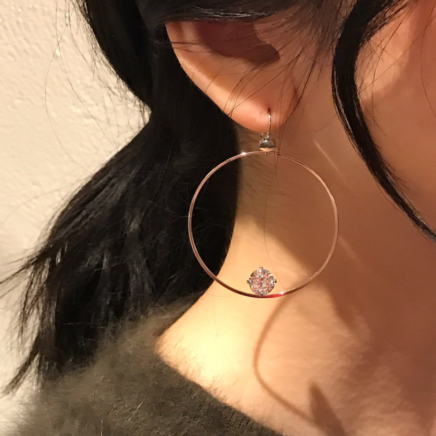 Debbie Cubic Earrings Wedding Looks Luxury Styling