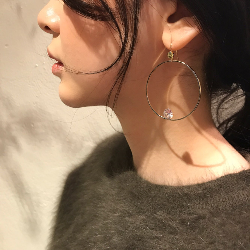 Debbie Cubic Earrings Wedding Looks Luxury Styling
