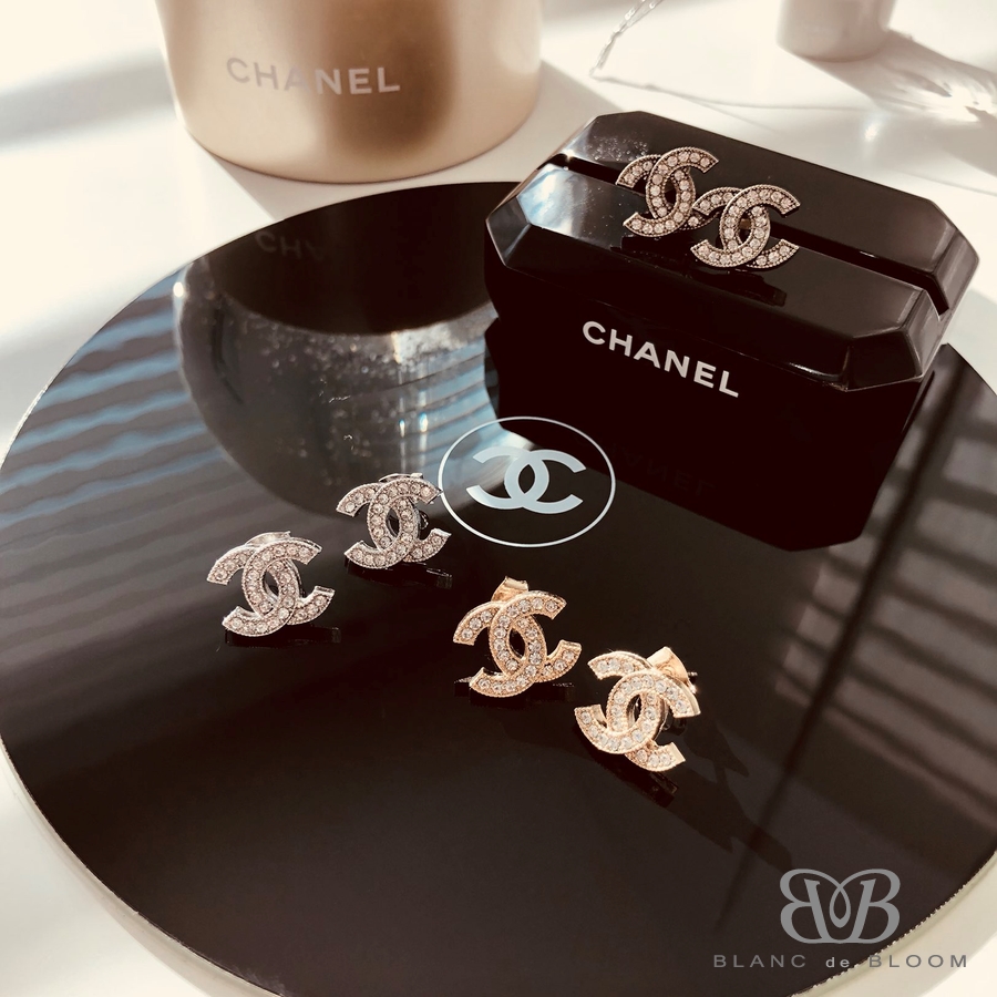 New Coco Cubic CC Earring 30s Earring Worker Luxur