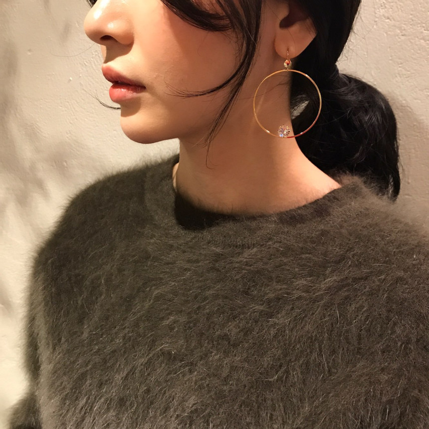 Debbie Cubic Earrings Wedding Looks Luxury Styling