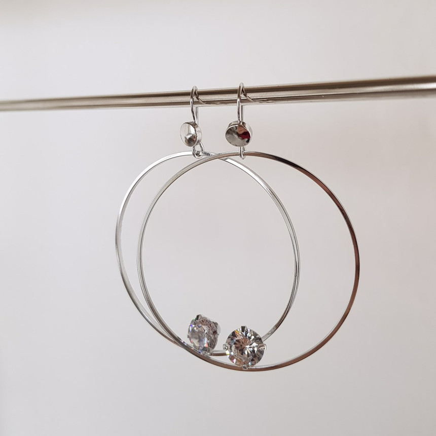 Debbie Cubic Earrings Wedding Looks Luxury Styling