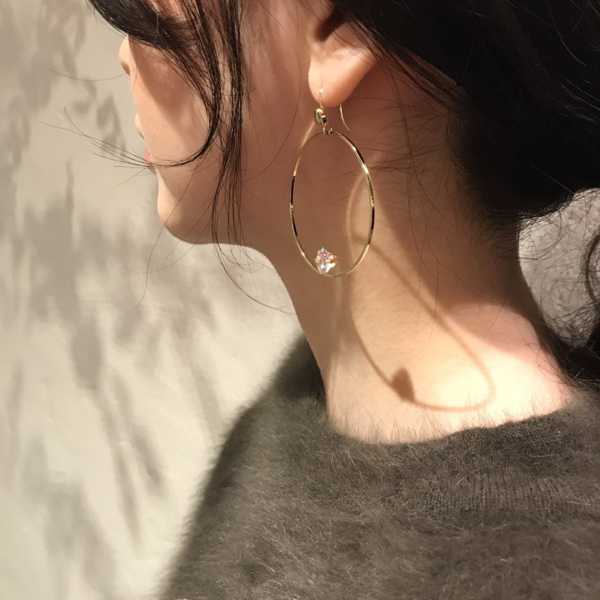 Debbie Cubic Earrings Wedding Looks Luxury Styling