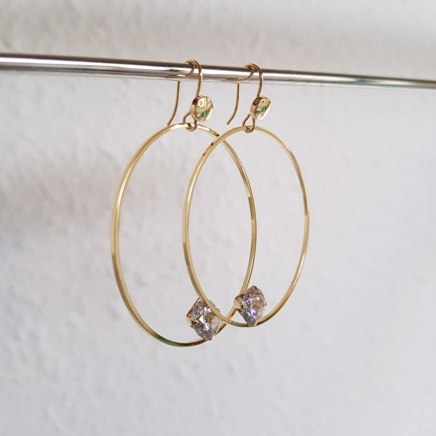 Debbie Cubic Earrings Wedding Looks Luxury Styling