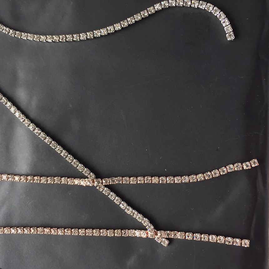 Cubic Long Drop Earrings Girlfriend Gifts Gold Chi