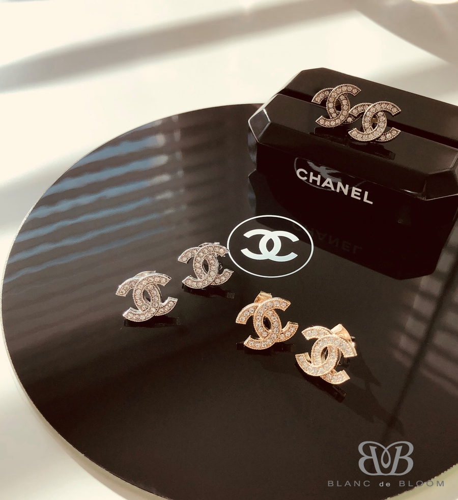 New Coco Cubic CC Earring 30s Earring Worker Luxur