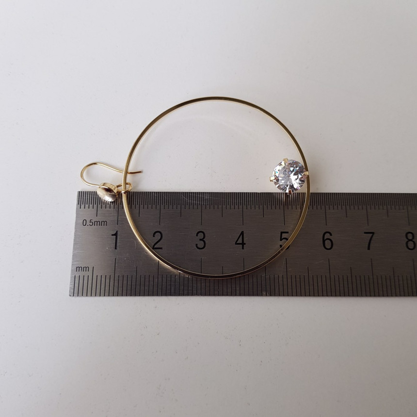 Debbie Cubic Earrings Wedding Looks Luxury Styling