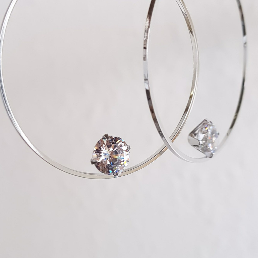 Debbie Cubic Earrings Wedding Looks Luxury Styling