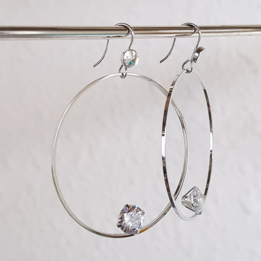 Debbie Cubic Earrings Wedding Looks Luxury Styling