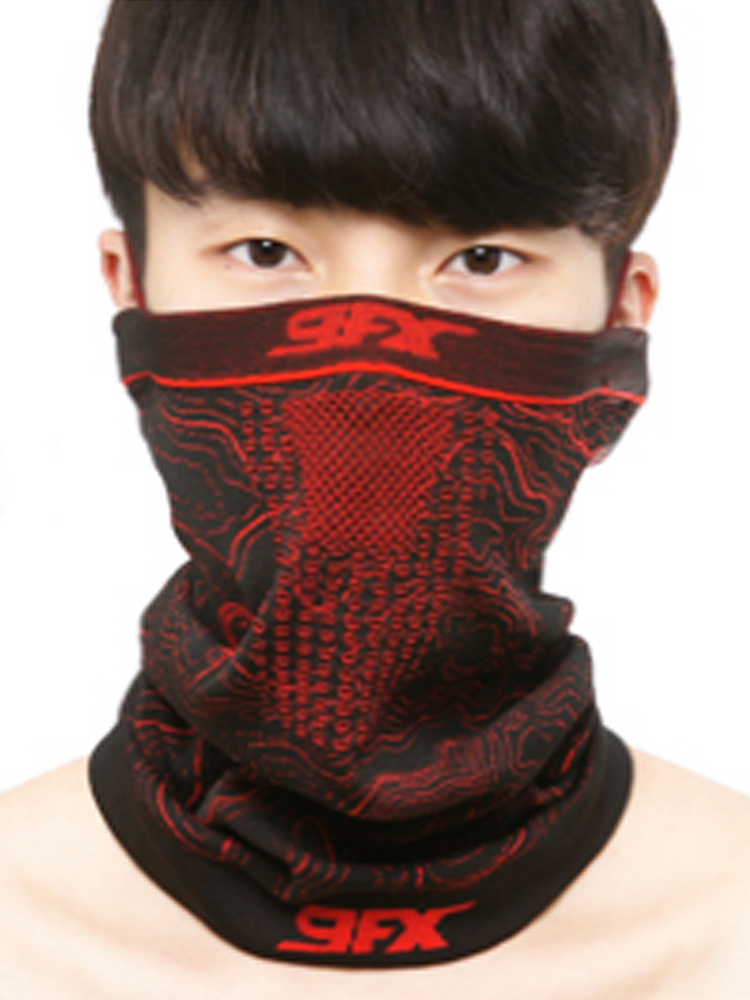 나인에프엑스 스포츠 심리스 방한 넥워머 버프 귀안아픈 마스크 - 상세 이미지 2