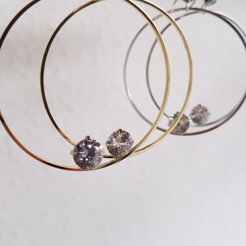 Debbie Cubic Earrings Wedding Looks Luxury Styling