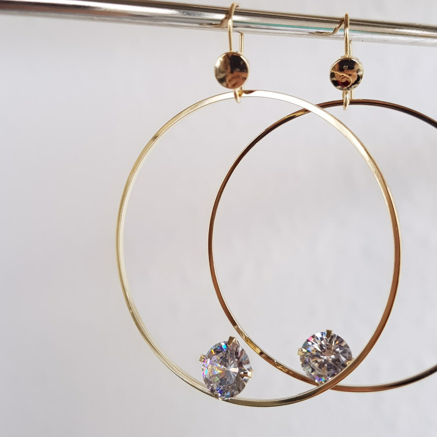 Debbie Cubic Earrings Wedding Looks Luxury Styling