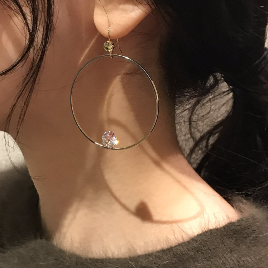 Debbie Cubic Earrings Wedding Looks Luxury Styling