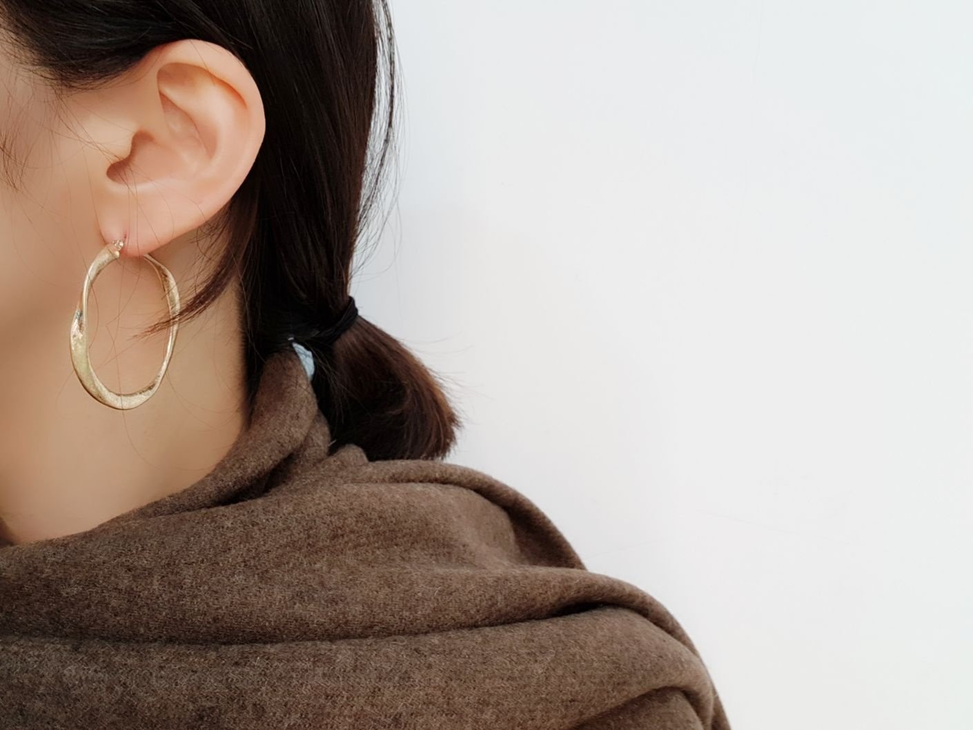 Gold Ring Earrings Fashion Jewelry Gentleman Class