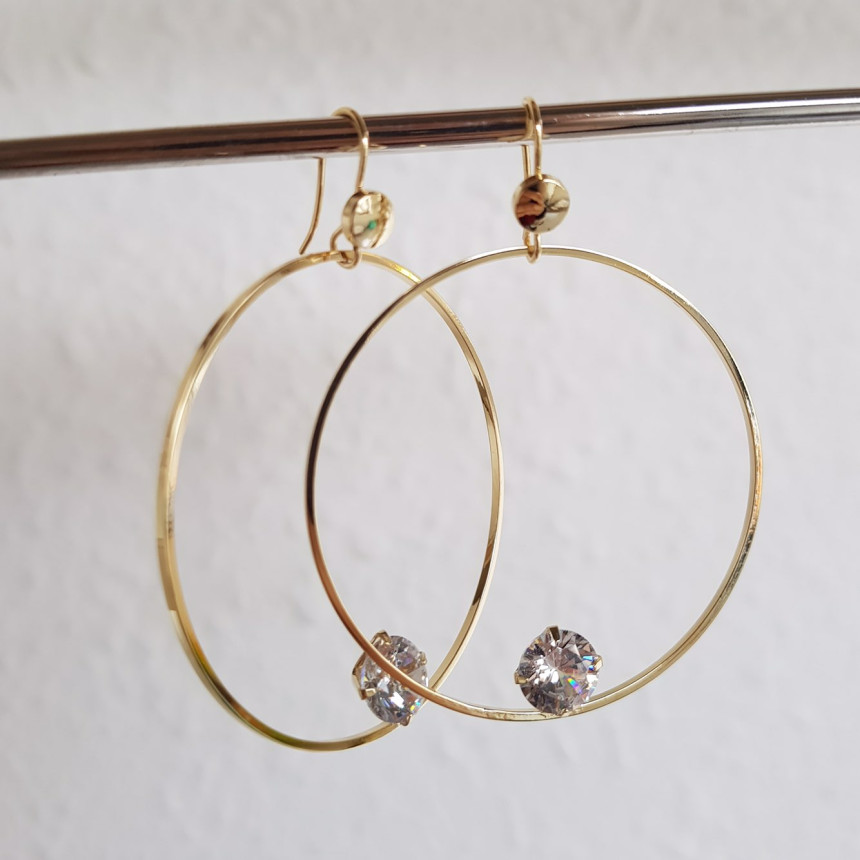 Debbie Cubic Earrings Wedding Looks Luxury Styling