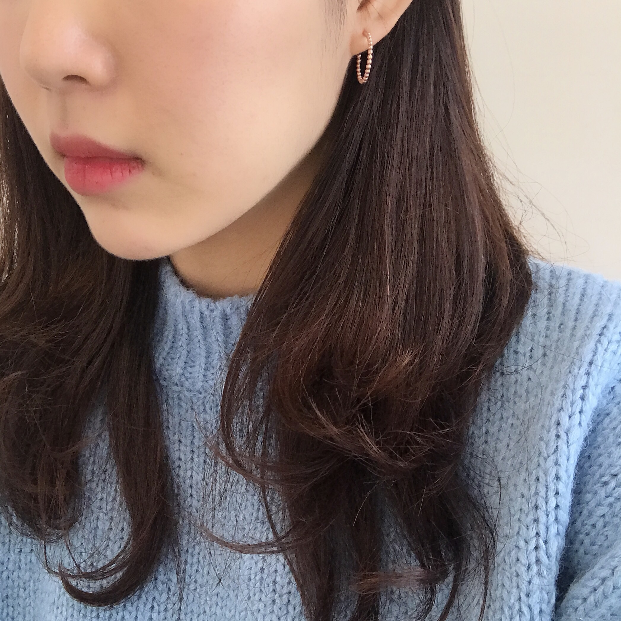 Silver 925 Pink Gold Plated Ring Earring Unique ac