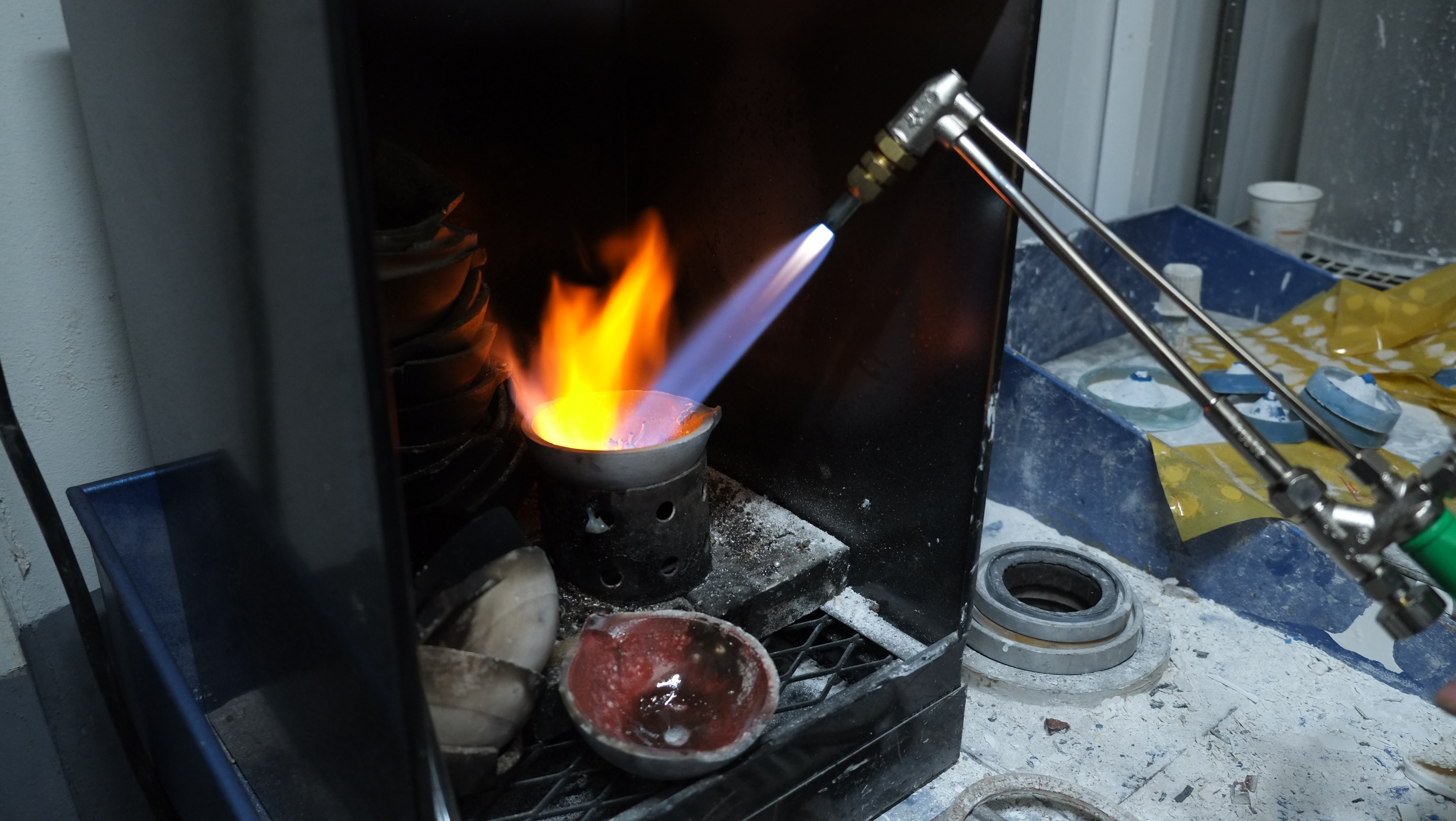 Circle Necklace Pink Gold Petit Design 14k Chain 1