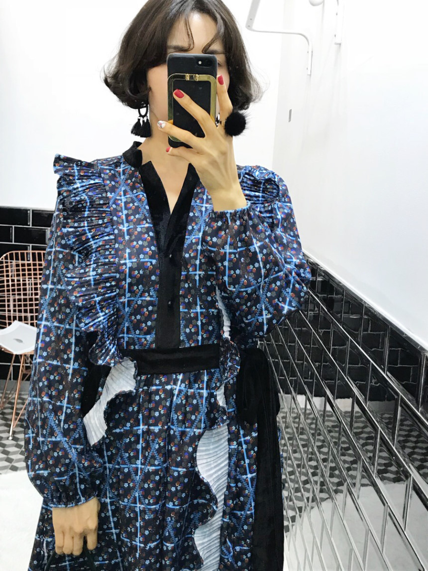 Black Tassel Earrings Fashionable Bohemian Lovely 