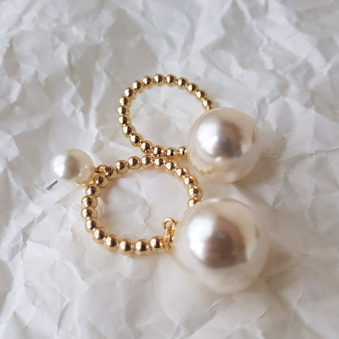 Leblanc Pearl Earrings Drop Earrings Wedding Look 