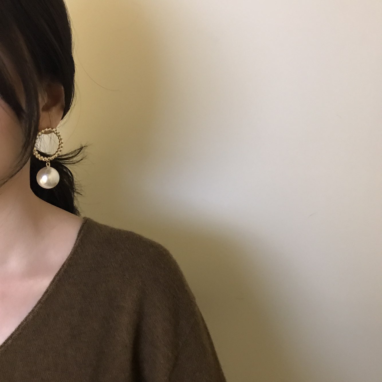 Leblanc Pearl Earrings Drop Earrings Wedding Look 