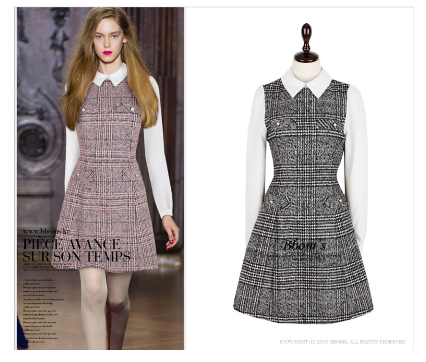 Tweed Winter Piece Women 20's Wedding