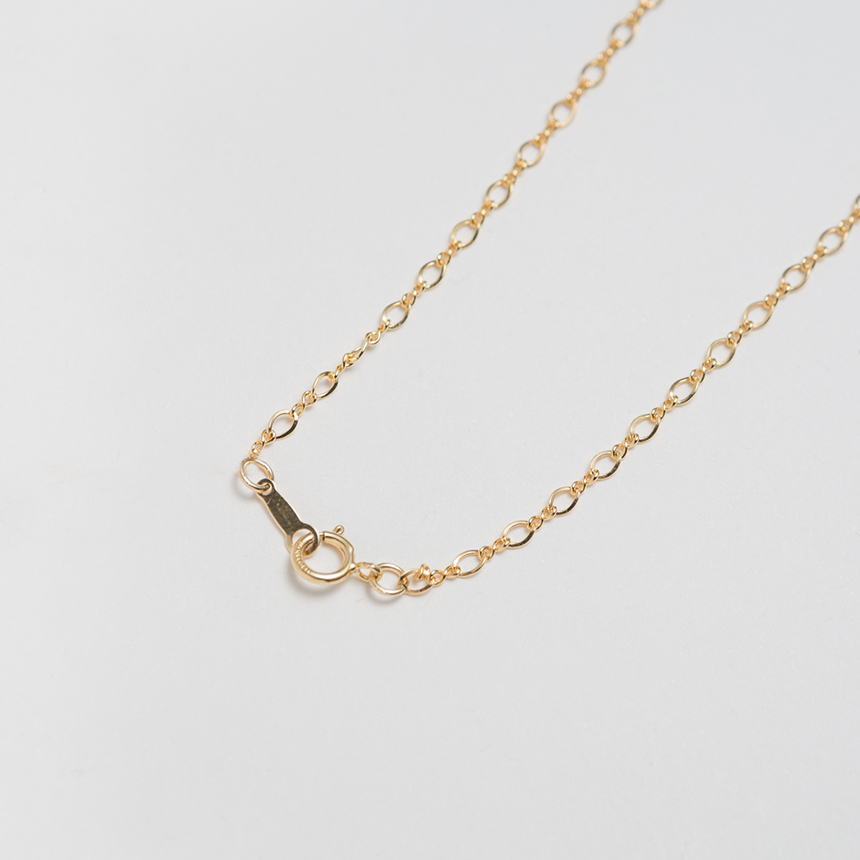 Big Circle Coin Necklace Chain Choker Three 14k Ba