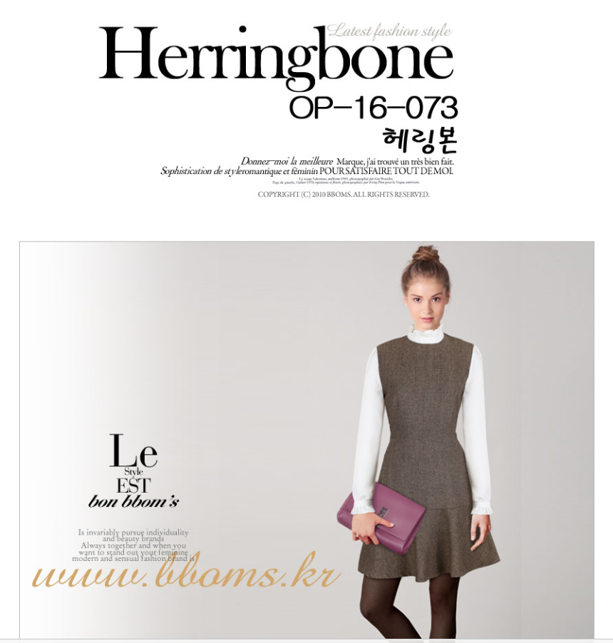 Tweed Winter Piece Women 20's Wedding