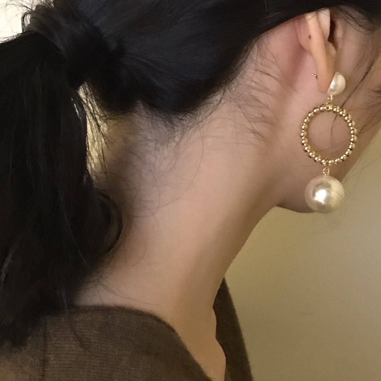 Leblanc Pearl Earrings Drop Earrings Wedding Look 