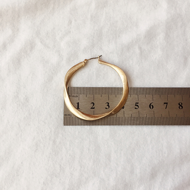 Tie Antique Gold Ring Earrings Titanium Point New 