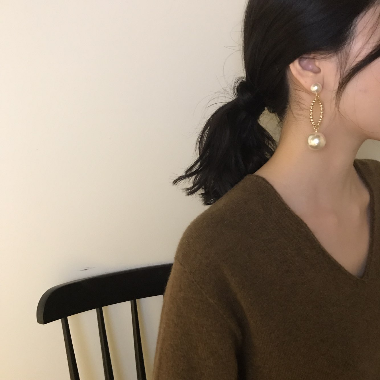 Leblanc Pearl Earrings Drop Earrings Wedding Look 