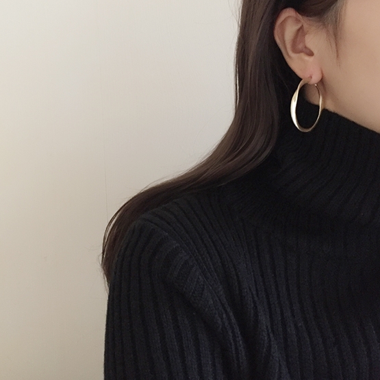 Tie Antique Gold Ring Earrings Titanium Point New 