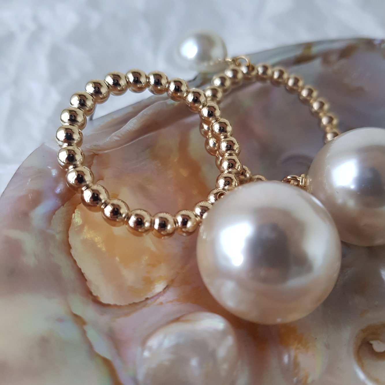 Leblanc Pearl Earrings Drop Earrings Wedding Look 