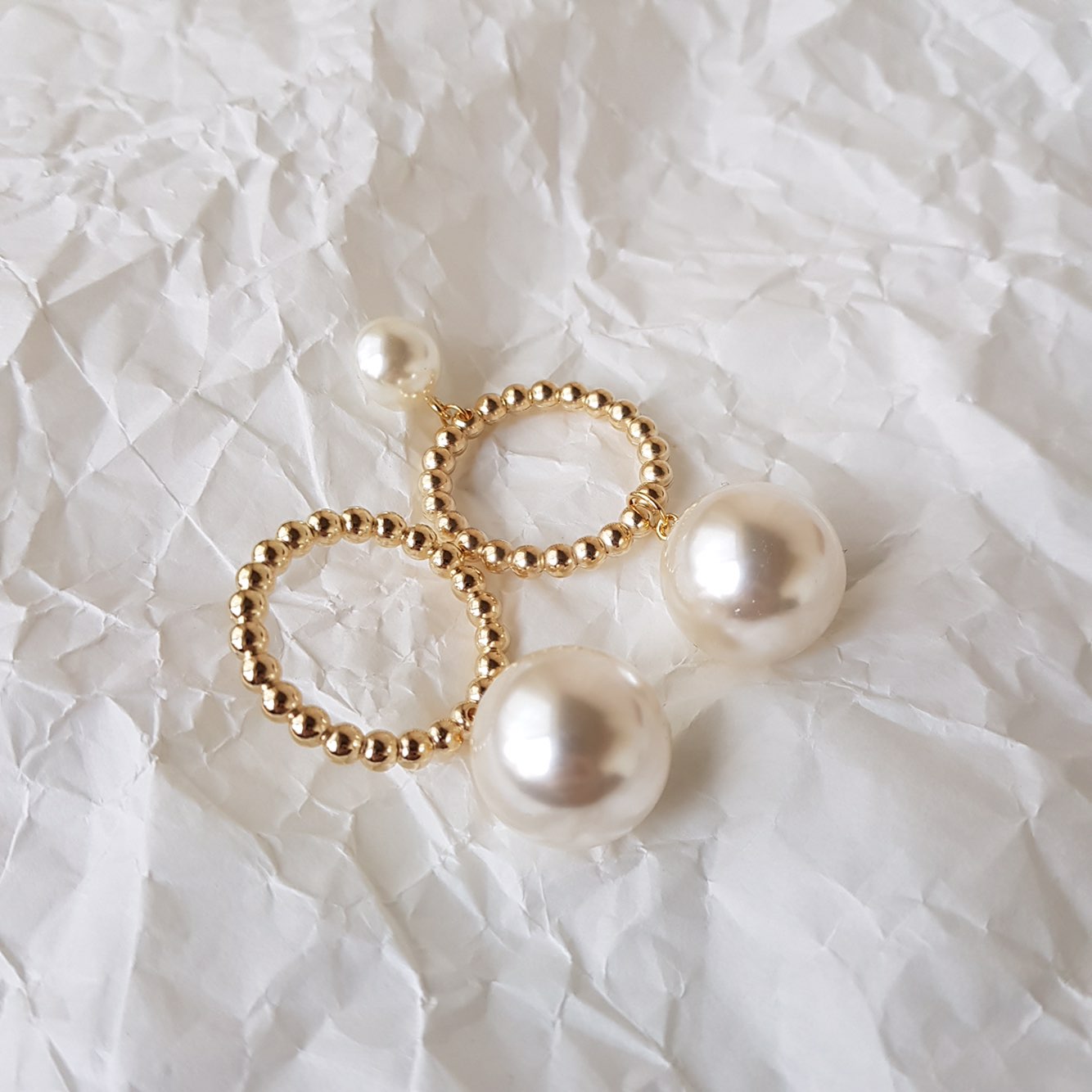 Leblanc Pearl Earrings Drop Earrings Wedding Look 
