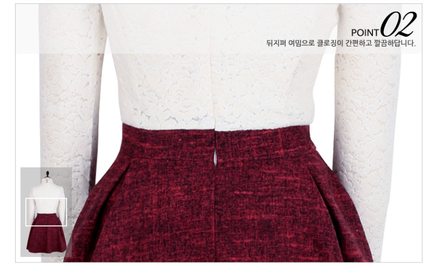 Tweed Winter Piece Women 20's Wedding