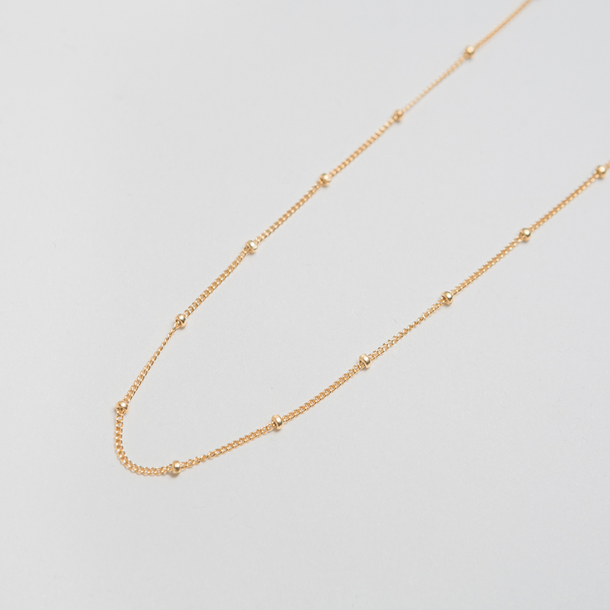 Big Circle Coin Necklace Chain Choker Three 14k Ba