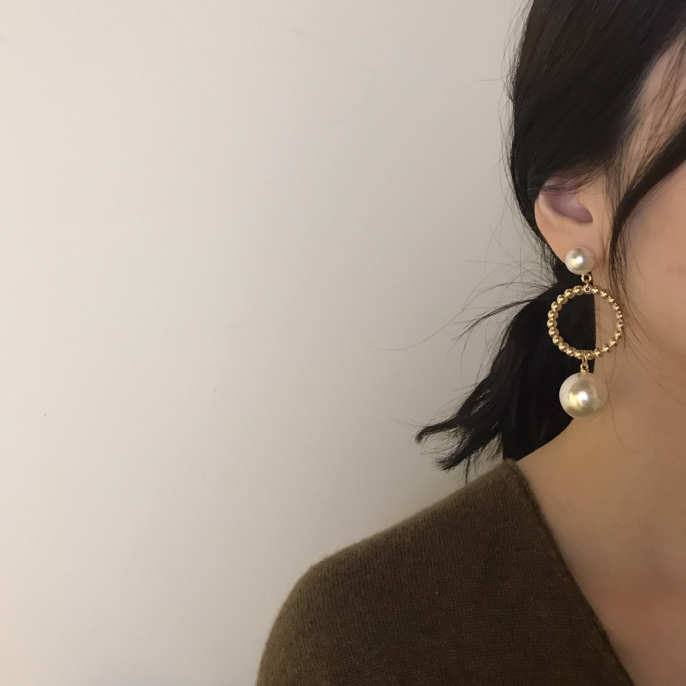 Leblanc Pearl Earrings Drop Earrings Wedding Look 