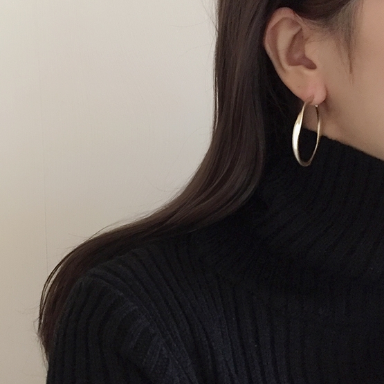 Tie Antique Gold Ring Earrings Titanium Point New 