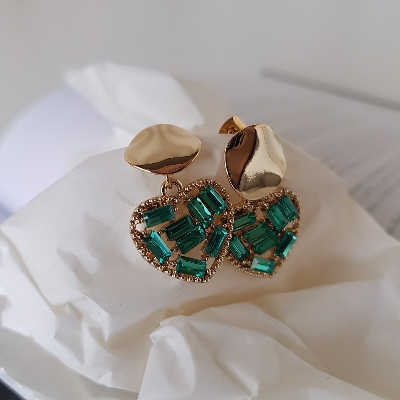 Loveholic Swallow Drop Earrings 3color Retro Mood 