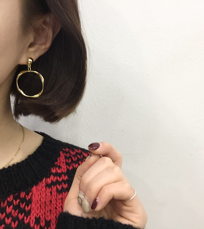 Drop Ring Earrings