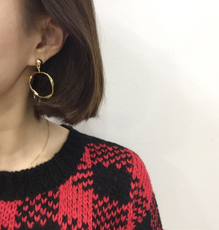 Drop Ring Earrings