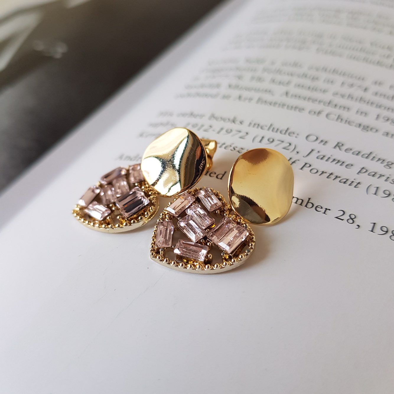 Loveholic Swallow Drop Earrings 3color Retro Mood 