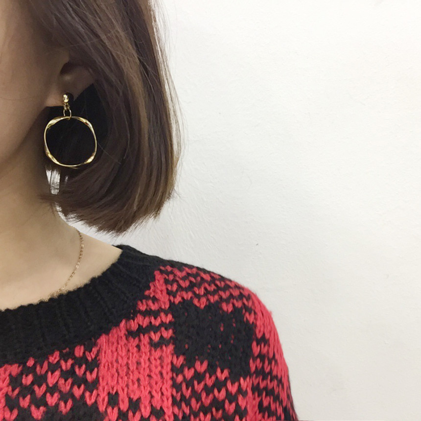 Drop Ring Earrings