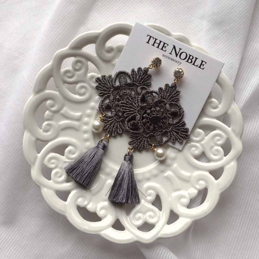 Earrings drop earrings fashion girlfriend lady lov