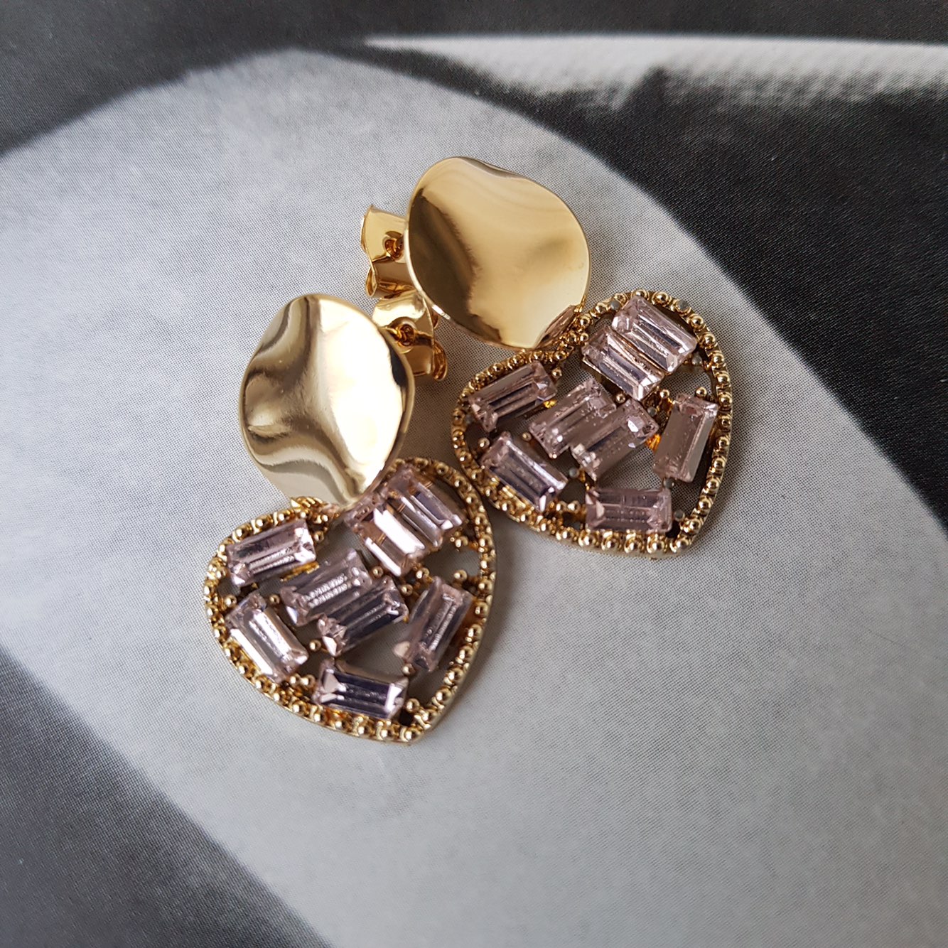 Loveholic Swallow Drop Earrings 3color Retro Mood 