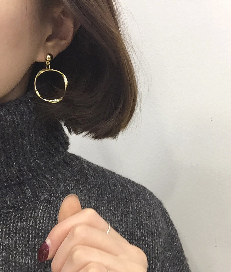 Drop Ring Earrings