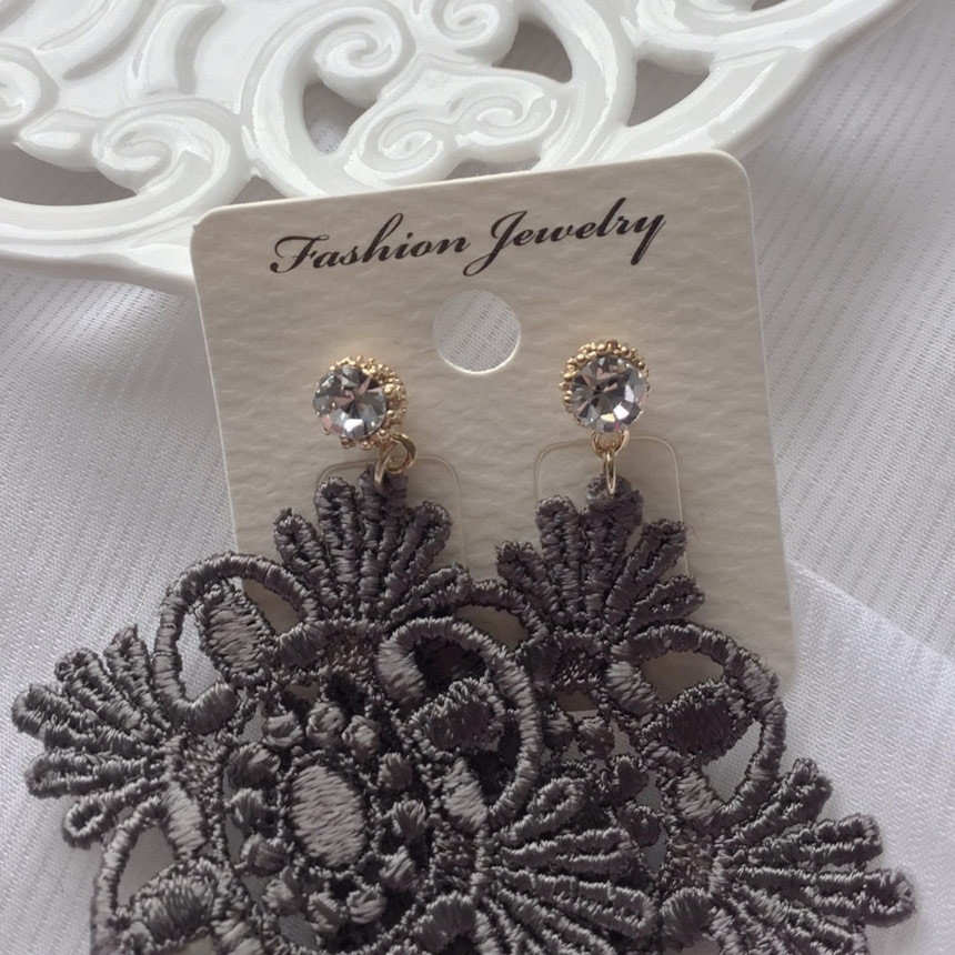 Earrings drop earrings fashion girlfriend lady lov