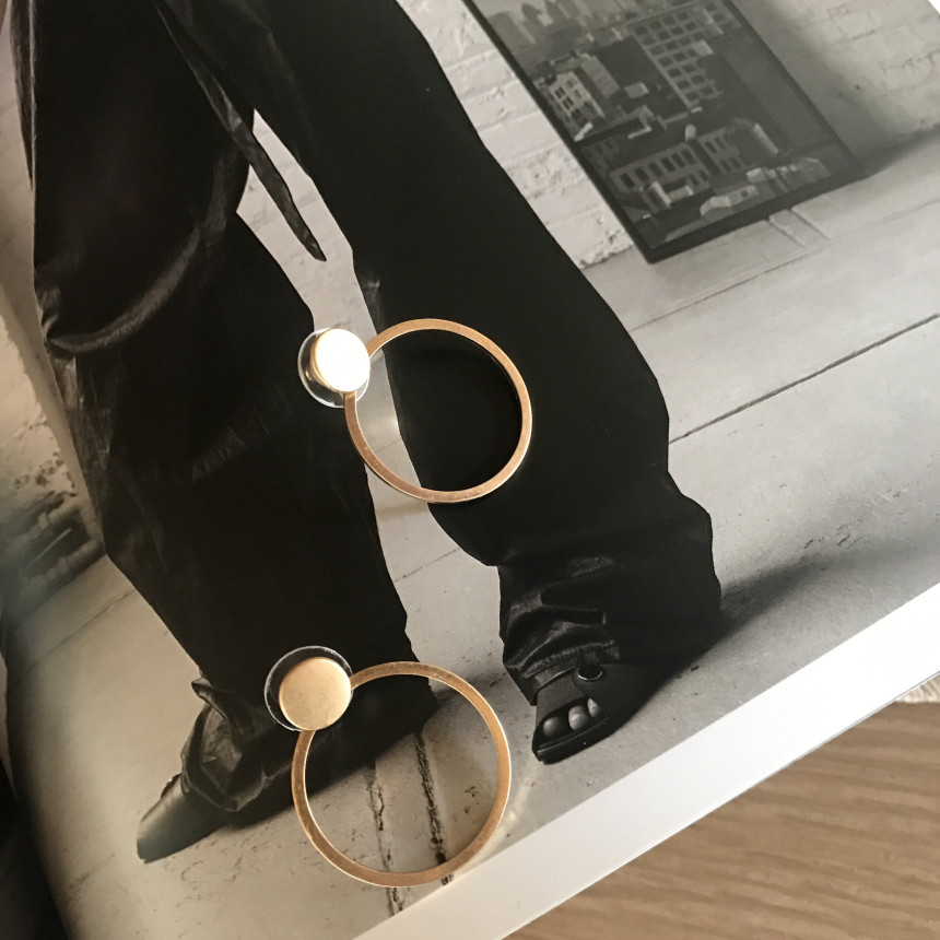 Elin to Circle Earrings Twenties Women Special Jew