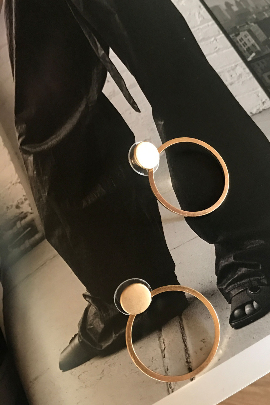 Elin to Circle Earrings Twenties Women Special Jew